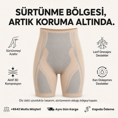 Yağ Yakıcı Basen Giderici Korse Şort