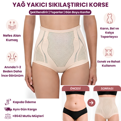 Yağ Yakıcı ve Sıkılaştırıcı Korse