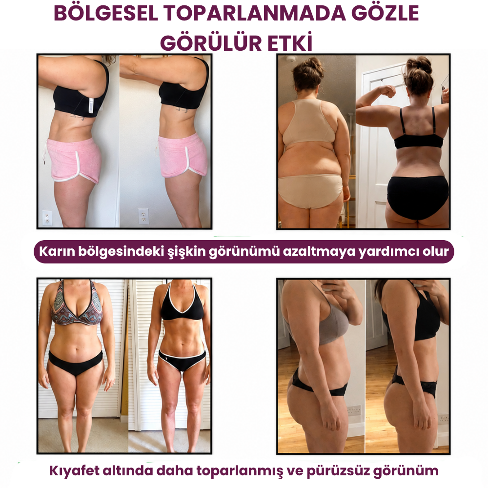 Yağ Yakıcı ve Sıkılaştırıcı Korse